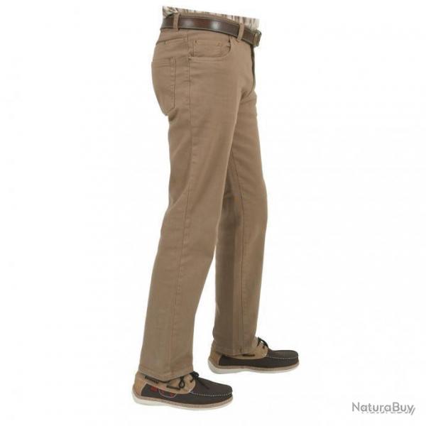 Jean s LMA 5 Poches Taupe Taille