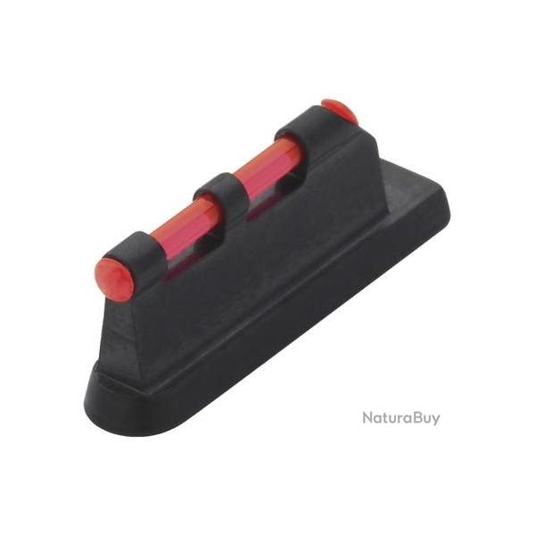 GUIDON LPA FIBRE OPTIQUE ROUGE LONGITUDINAL BH 9MM