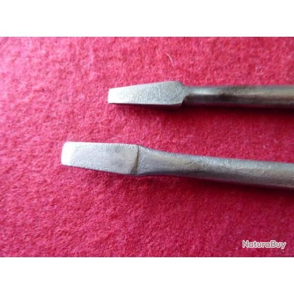 ancien tournevis en mtal de 25 cm