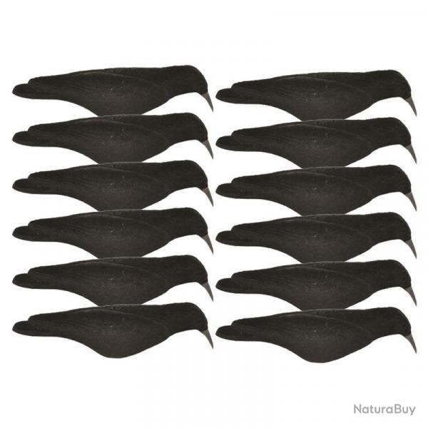 Coquille de corbeau floque x12