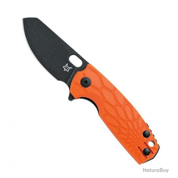 Couteau "Baby Core" blackwash, Couleur orange [Fox Production]