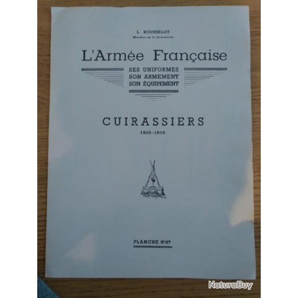 Planche arme Franaise par Lucien Rousselot numro 37 et 53