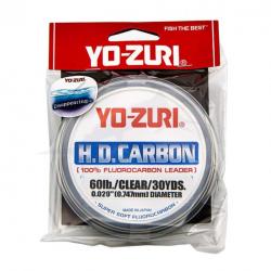 Yo-Zuri Fluorocarbon H.D. Carbon 60lb Transparent