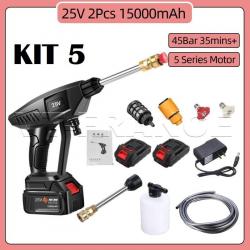 Pistolet Haute Pression sans Fil 30/60 Bars, Modele: Kit 5