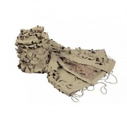 Filet de camouflage ou d' ombrage Ténéré couleur sable 4,5 x 10 mètres