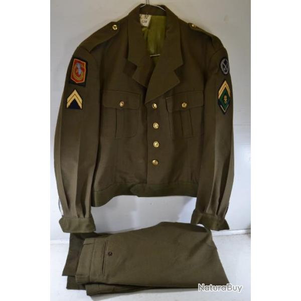 Tenue de sortie Lgion Etrangre Cavalerie REC 1960 -1970 Veste courte et pantalon