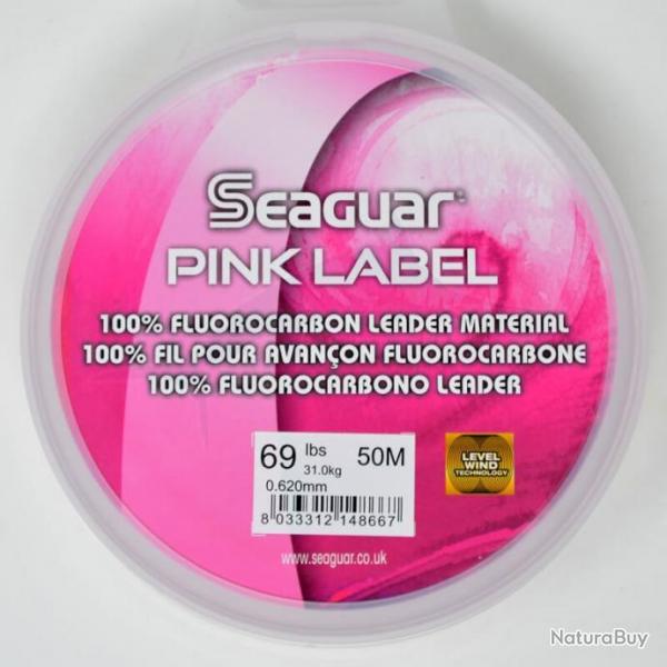 Seaguar Fluorocarbon Pink Label 50m 69lb