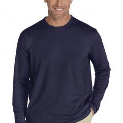 ZnO UV T-shirt Manches Longues Homme- Navy 46 (XXL)