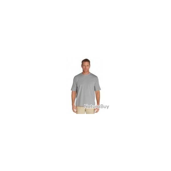 T shirt manches courtes Sportwear pour Hommes anti UV - grey 42 (L)