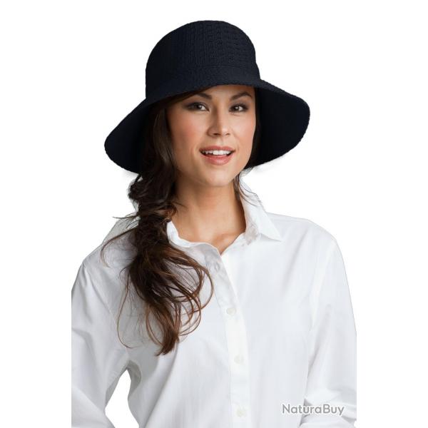 Chapeau Marina Anti Uv Femme- Noir 58cm