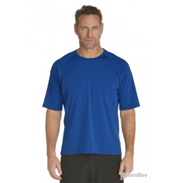 T-Shirt de bain manches courtes pour Hommes - Royal 38 (S)