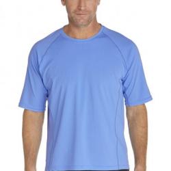 T-Shirt de bain manches courtes pour Hommes - Bleu Clair 38 (S)