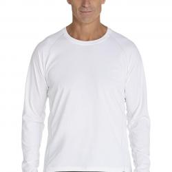 T-Shirt Manches Longues anti Uv pour Hommes- white 38 (S)