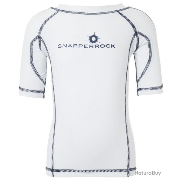 Snapper Rock - T shirt de bain manches courtes anti uv - Blanc Blanc 86-92cm.12-18mois