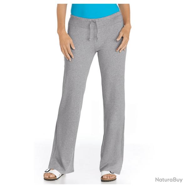 Coolibar Pantalon pour Femmes anti uv Gris Gris