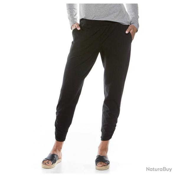 Pantalon de plage anti UV pour femmes Noir. Coolibar Noir