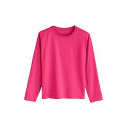 T-shirt de plage anti-UV pour filles Rose, Coolibar Rose L (10-12yrs)