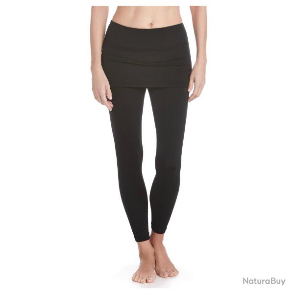 Legging de bain anti UV pour femmes Noir. Coolibar Noir