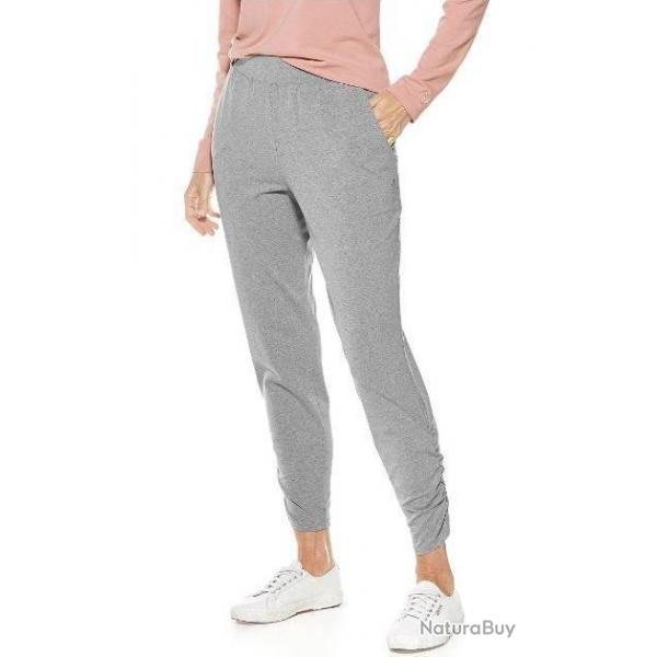 Pantalon de plage anti-UV pour femmes Gris, Coolibar Gris XXL (46)