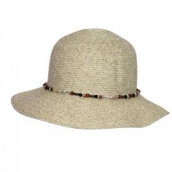 Chapeau de soleil anti-UV pour femmes Beige, Rigon Beige M/L (57CM)