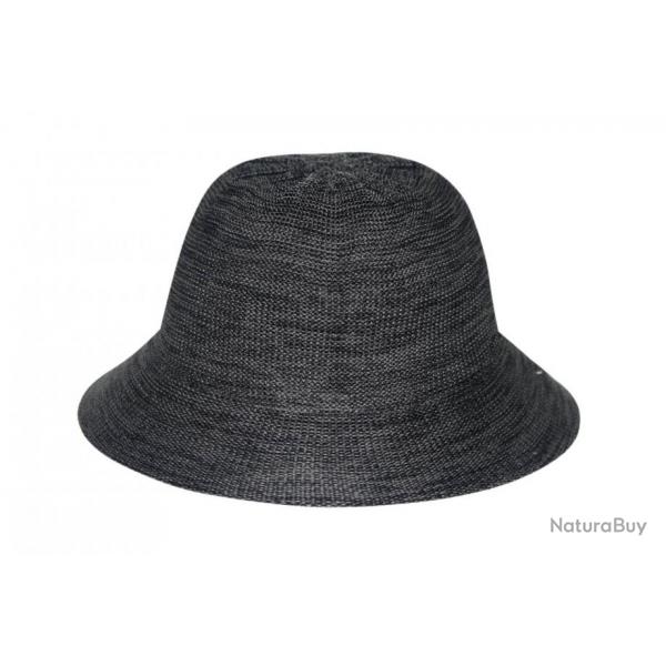 Chapeau de soleil anti-UV pour femmes Noir, Rigon Rose M/L (58CM)