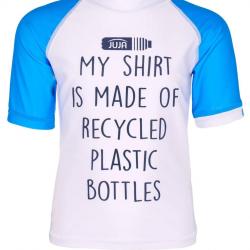T-shirt anti-UV pour enfants - manches courtes Made of Blanc, JUJA Blanc 158-164cm