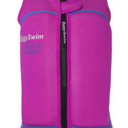 Gilet de flottaison anti-UV pour filles Fun Rose, EasySwim L Rose