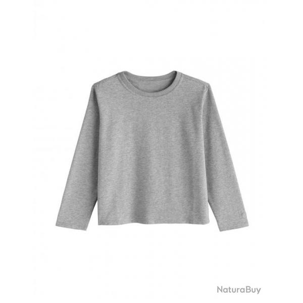 T shirt UV pour Enfant en bas ge - Manches longues - Coco Plum - Gris Gris  92/98 cm