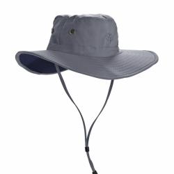 Chapeau de soleil anti-UV pour homme - Gris XXL Gris