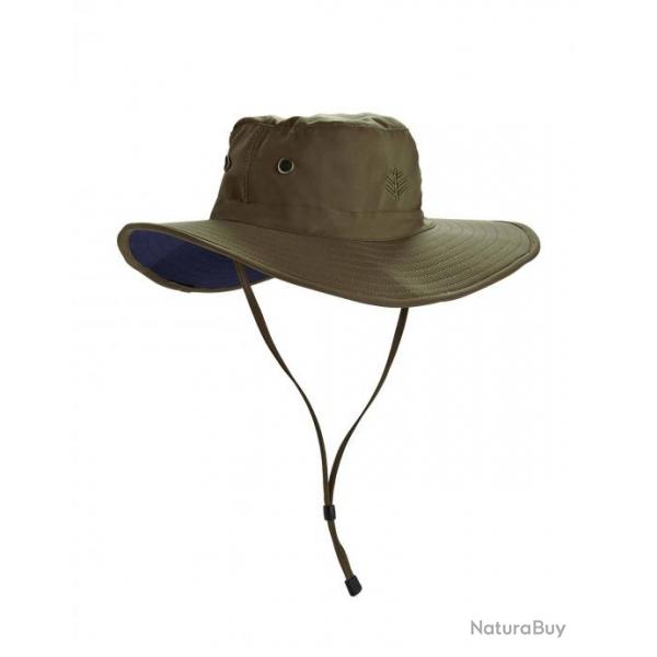 Chapeau de soleil anti-UV pour homme - Beige Marron L/XL