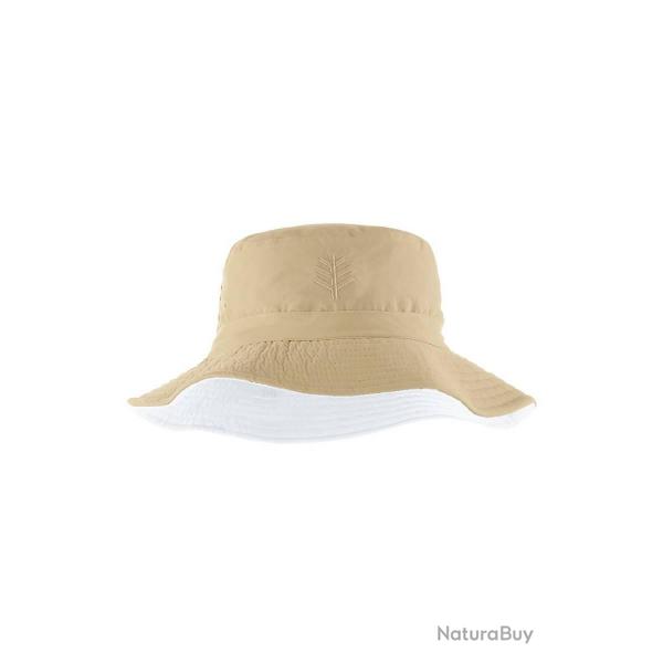 Bob de soleil anti-UV pour Enfant - Marron Beige L/XL