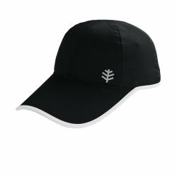 Casquette sport anti UV pour enfant - Lenny - Noir / Blanc Noir S/M