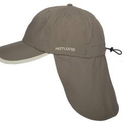 Casquette anti-UV avec protection du cou pour homme - Anti-Moustique Pierre - Vert olive Vert S/M
