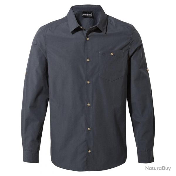Chemise anti UV pour hommes Manches longues Kiwi Ridge Bleu acier Bleu