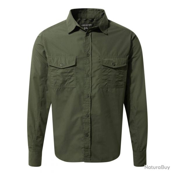 Chemise UV pour hommes Manches longues Kiwi Vert fonc Vert
