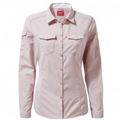 Chemise anti UV pour femme Manches longues Adventure II Lilas Brossé Violet
