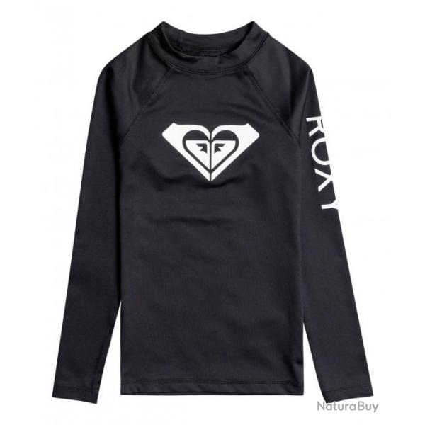 T-shirt de bain anti-UV pour jeune fille - Manches longues - Whole Hearted - Anthracite Gris 168 cm/