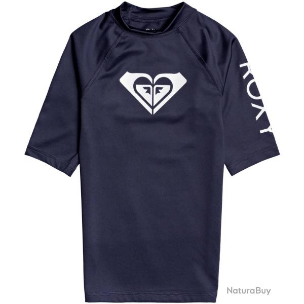 T-shirt de bain anti-UV pour jeune fille - Whole Hearted - Mood Indigo Bleu 128 cm/S