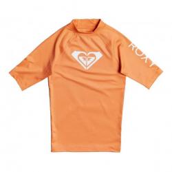 T-shirt de bain anti-UV pour jeune fille - Whole Hearted - Saumon Orange 164 cm/XL