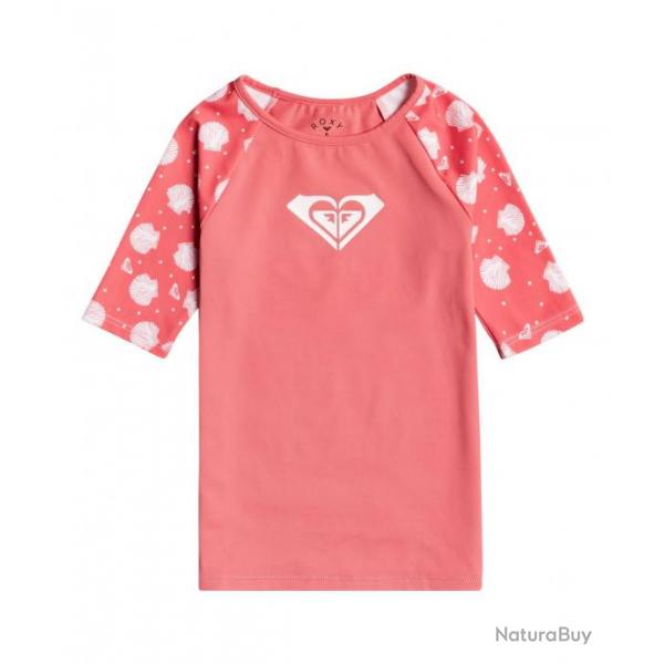 T-shirt de bain anti-UV pour fille - Shella - Desert Rose Rose 98 cm