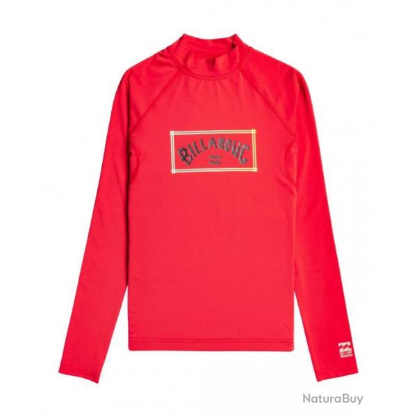 T-shirt anti-UV pour Garon - Manches longues - Unity - Rouge Rouge 146/152 cm