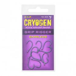 Hameçons Esp Cryogene Grip Rigger Barbless par 10 4