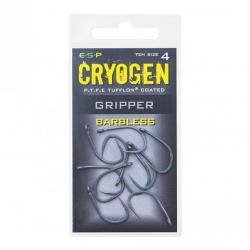 Hameçons carpe Cryogene Gripper Barbless ESP 8