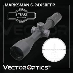 Vector Optics Marksman 6-24x50 FFP PAIEMENT EN PLUSIEURS FOIS LIVRAISON GRATUITE !