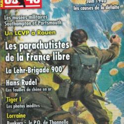 39-45 Magazine 229 hans rudel, tigre 1 inédit, campagne de france 1940 couleur , lehr brigade 900