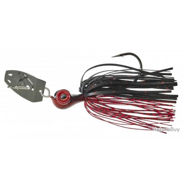 Chatterbait Boomer 21g Gunki Black & Red