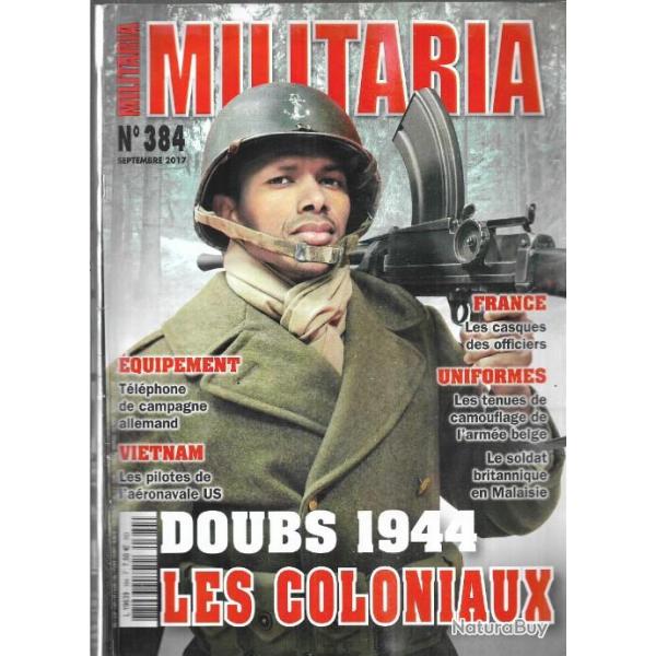 Militaria magazine 384 puis diteur doubs 1944 les coloniaux , tlphone de campagne allemands