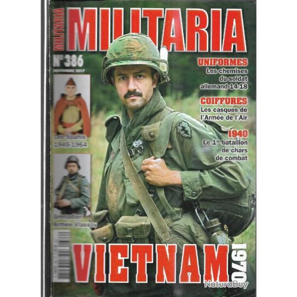 Militaria magazine 386 les spahis 1945-1964, casques arme de l'air 1915-45 france, vietnam 1970
