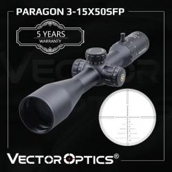 Vector Optics Paragon Gen2 3-15x50  PAIEMENT EN PLUSIEURS FOIS LIVRAISON GRATUITE !