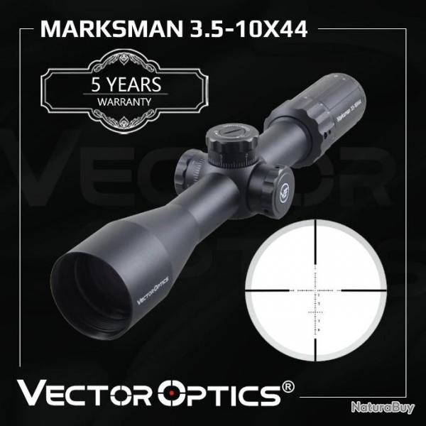 Vector Optics Marksman 3.5-10x44  PAIEMENT EN PLUSIEURS FOIS LIVRAISON GRATUITE !